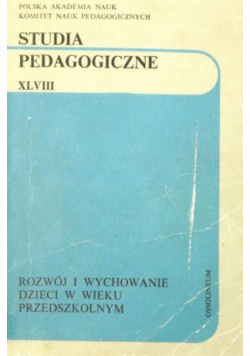 Studia pedagogiczne XLVIII
