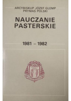 Nauczanie pasterskie 1981-1982