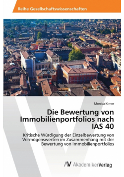 Die Bewertung von Immobilienportfolios nach IAS 40