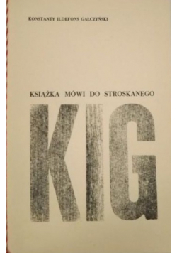 Książka mówi do stroskanego