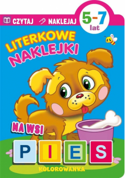 Czytaj Naklejaj. Literkowe naklejki. Na wsi