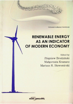 Renewable energy as an indicator of modern economy