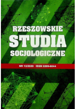 Rzeszowskie studia socjologiczne 13 / 2020