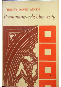 Predicament of the University