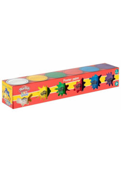 Farba plakatowa 6 x 45 ml Play-Doh