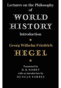 Lectures on the Philosophy of World History