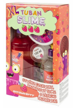 Zestaw Super Slime XL - Truskawka TUBAN
