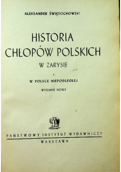 Historia Chłopców Polskich w zarysie 1947 r.