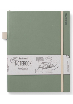 Bookaroo Notatnik Journal duży - Zielony