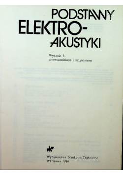 Podstawy elektroakustyki