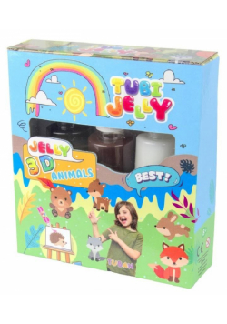 Tubi Jelly 3 kolory - Zwierzątka TUBAN