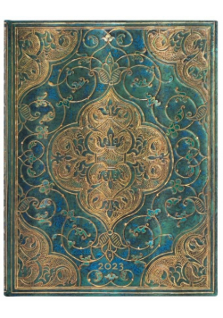 Kalendarz książkowy ultra 2023 Turquoise Chronicle