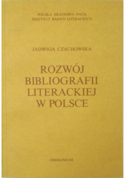 Rozwój bibliografii literackiej w Polsce