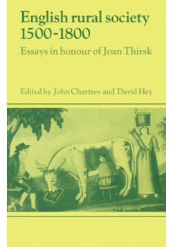 English Rural Society, 1500 1800