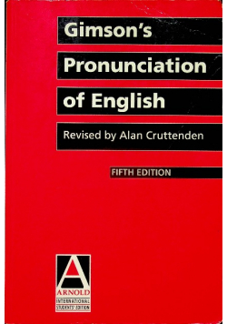 Gimson s pronunciation of english