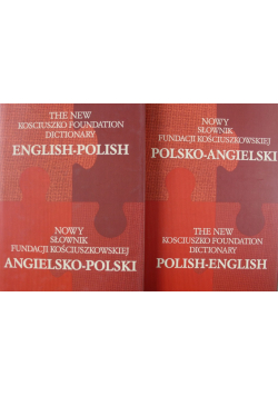 Nowy słownik fundacji kościuszkowskiej Tom 1 do 2