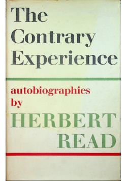 The Contrary Experience Autobiographies