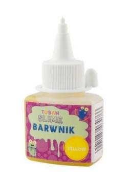Slime barwnik żółty 35ml TUBAN