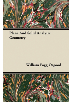 Plane And Solid Analytic Geometry