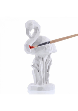 Figurka do pomalowania - Flaming Low Poly 18cm
