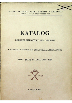 Katalog polskiej literatury biologicznej