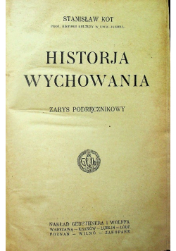 Historia Wychowania 1924r.