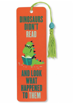 Zakładka do książki Dinozaury nie czytały