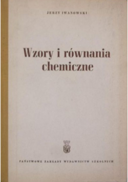 Wzory i równania chemiczne