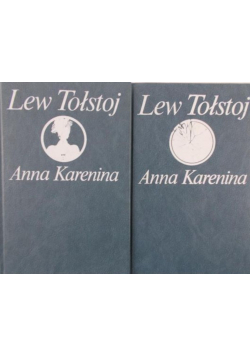 Anna Karenina tom I i II