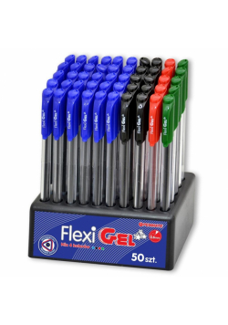 Długopis żelowy Flexi Abra Gel (50szt) PENMATE
