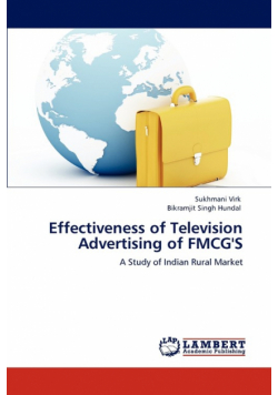 Effectiveness of Television Advertising of FMCG'S