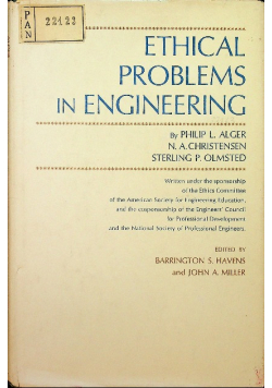 Ethical problems in engineering