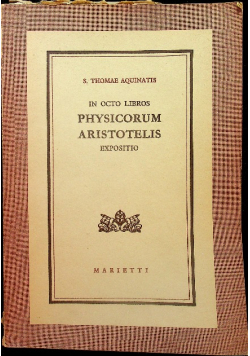 In Octo Libros Physicorum Aristotelis Expositio