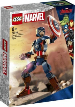LEGO(R) MARVEL 76258 Figurka Kapitana Ameryki