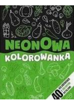 Neonowa kolorowanka zielona