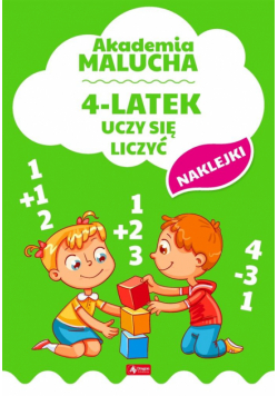 Akademia malucha. 4-latek uczy się liczyć