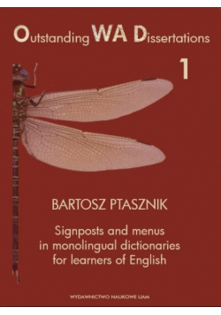 Signposts and menus in monolingual dictionaries for learners of English
