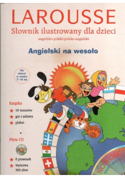 Słownik ilustrowany dla dzieci Angielski na wesoło