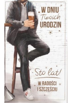 Kartka okolicznościowa Urodziny P01