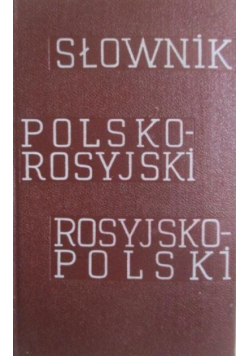 Słownik kieszonkowy polsko rosyjski i rosyjsko polski
