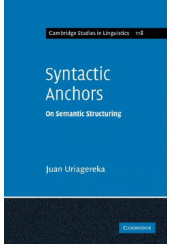Syntactic Anchors