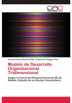 Modelo de Desarrollo Organizacional Tridimensional