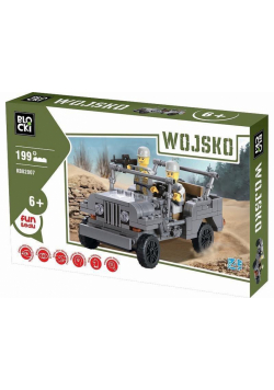 Klocki Blocki Wojsko Jeep