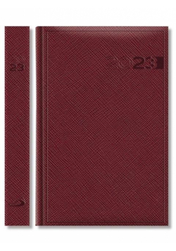 Terminarz 2023 Print special bordowy