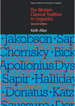 The Western Classical Tradition in Linguistics