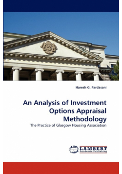 An Analysis of Investment Options Appraisal Methodology