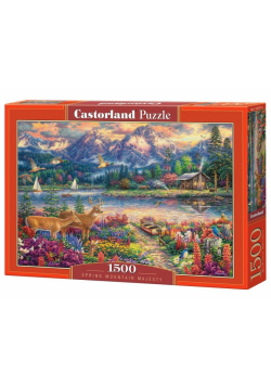 Puzzle 1500 Spring Mountain Majesty CASTOR