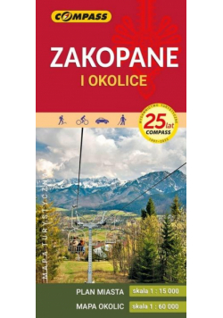 Mapa turystyczna - Zakopane i okolice w.8