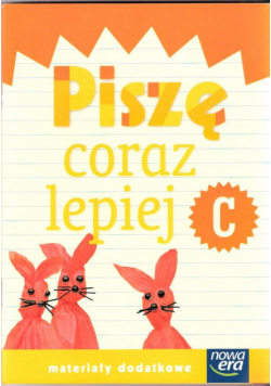 Już W Szkole Nowe 1 Piszę coraz lepiej C NE