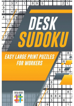 Desk Sudoku | Easy Large Print Puzzles for Workers